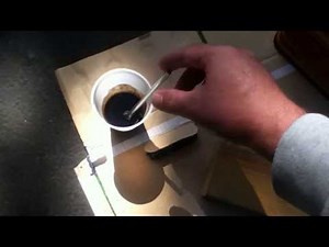 Diesel Fuel & Used Motor Oil Stain