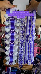 Part one let’s make a Dayton, Texas homecoming mum and chat. See full video video on TikTok. | Xobrittluree