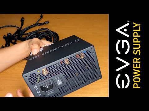 EVGA 600 Watt 80 Plus GOLD Power Supply Unit PSU [Unboxing & Review] 600 GD Non Modular