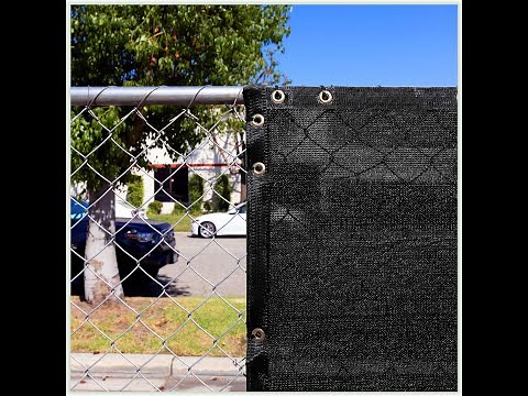 ColourTree Fence Privacy Screen Windscreen and Installation Guide