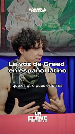 El físico de un personaje puede influir muchísimo en la voz que termina teniendo. En esta conversación con Alex Orozco, la voz de Creed en español latino, nos cuenta cómo construye y adapta una interpretación para que encaje con la esencia del personaje que vemos en pantalla. Es interesante porque muchas veces pensamos que el doblaje solo consiste en hablar, pero detrás hay observación, actuación y decisiones muy específicas para darle vida a cada personaje. ¿Qué otro personaje conoces de Alex O