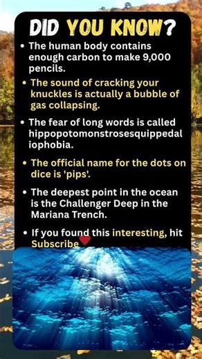 🌍 Two-Word Capitals, Mariana Trench & Mind-Blowing Random Facts You Didn’t Know! 💡