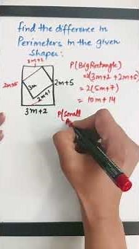 Polynomials and Perimeters! #polynomials #polynomialclass9