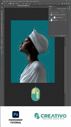 Wrap text around a subject in Photoshop 2025