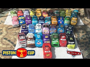 Every Piston Cup Racer (Original Racers) Disney Pixar Cars Diecasts