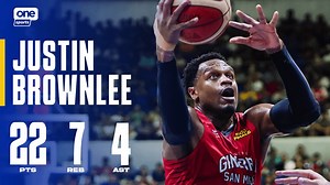65K views · 435 reactions | NSD SPIRIT JB ⚔️ Justin Brownlee erupts for 22 points and tried to save Barangay Ginebra from TNT by hitting huge shots, but it wasn’t enough to secure the victory in Game 6 of the PBA Season 49 Commissioner’s Cup Finals. #OneSports #PBASeason49 #PBAAngatAngLaban #PBAFinals | One Sports | Facebook