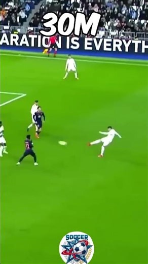 Can You Score a Goal from 1CM vs 100M Distanc #fifa #footballdominance #football #soccer