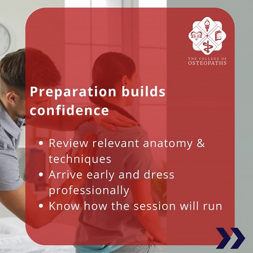 Starting your first patient appointments as a student osteopath can...