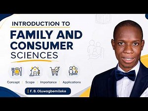 Introduction to Family & Consumer Science | #charislectures #live #like #education #home #life #love