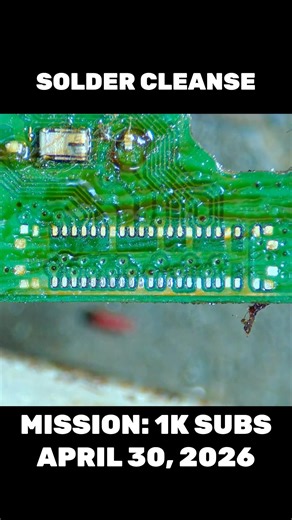 Solder Cleanse: Ultimate PCB Restoration #restoration #microsoldering #satisfying