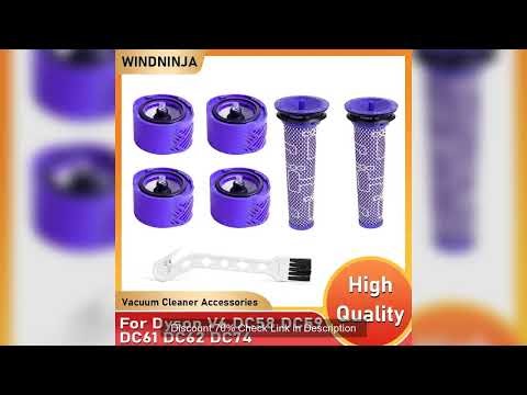 Hepa Post Filters For Dyson V6 DC58 DC59 DC61 DC62 DC74 Animal Absolute Cordless Vacuum Cleaner Repl