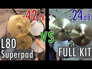 This is How Much Quieter a Practice Kit Can Be