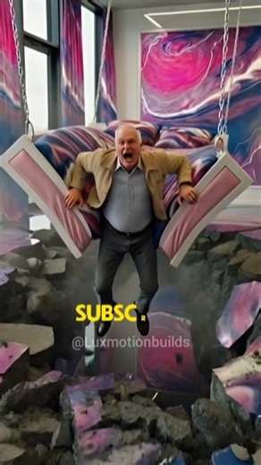 Luxury Epoxy Floor Transformation to Disaster 😱 Suspended Bed Collapse Ending | Marble Resin floor