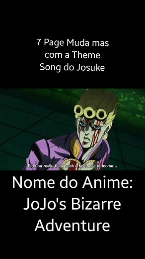 Breakdown no 'JoJo's Bizarre Adventure' com Giorno