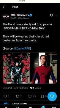 The Hand is reportedly set to appear in Spider-Man brand new day