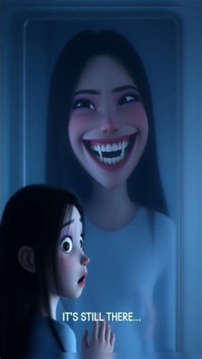 Don’t Look Behind You… 😨” #usa #3danimation #scaryvideos #scary #animation