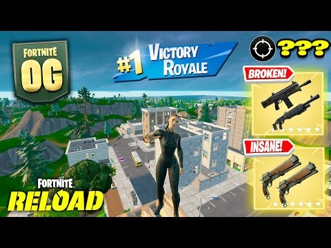 NEW THE ENGINEER SKIN! OG Fortnite Ranked Reload | High Kill Gameplay | Controller