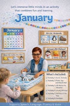 January: A Multi Sensory Language Learning Experience that feels like Play!