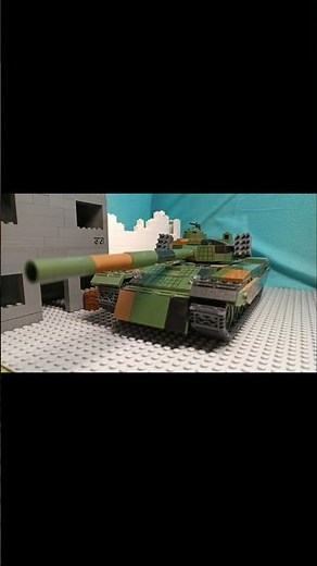 Lego/Cobi Modern Warfare M1A2 Abrams VS T-72B3 Animation