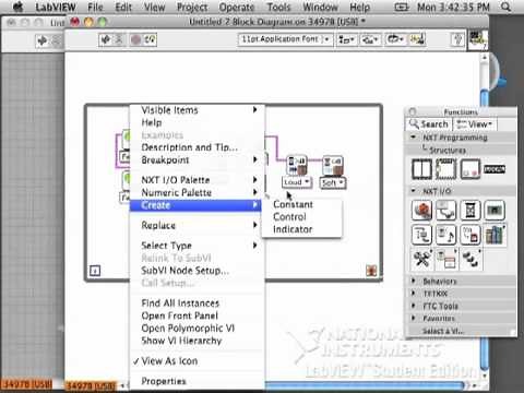 Labview + NXT Part 4: Sound Sensor