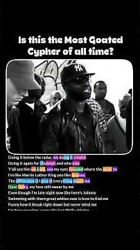 Most Goated Cypher of all time with Eminem, Black Thought & Mos Def With Rhymes Highlighted