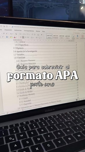Formato APA 7: cómo entregar una tarea correctamente