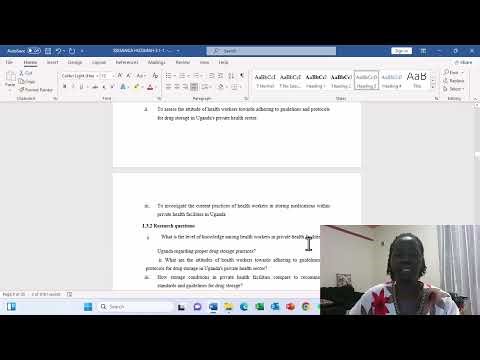 simple way on how to create table of content