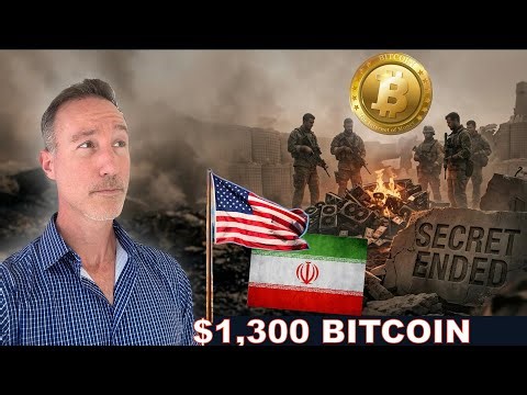 The US-Iran War Ended the $1,300 Bitcoin Secret.