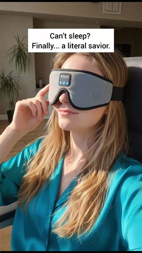 Stopped counting sheep - this mask had me asleep in 10 minutes. 😴✨ #SleepTok #TikTokMadeMeBuyIt #ForYouPage #Maskofera #SleepHack