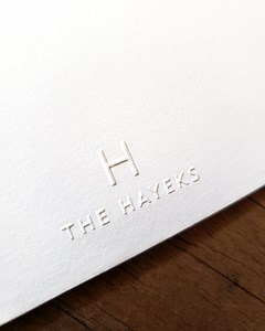 Embossed Stationery | Personalized Notecards - Etsy
