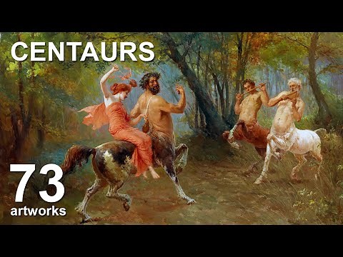 Centaurs. Mythological Paintings. 73 Artworks Slideshow