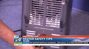 Space heater safety tips