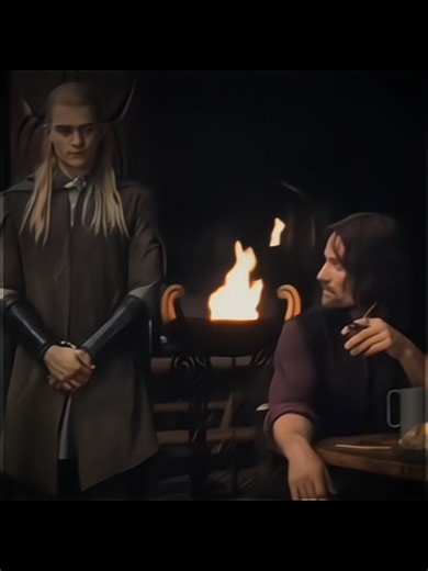 Celebra la amistad entre Aragorn y Legolas