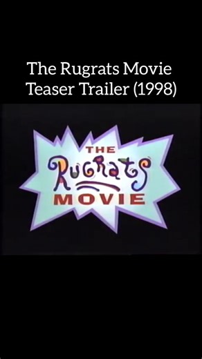 Kevin Morris💙 on Instagram: "The Rugrats Movie Teaser Trailer (1998) #therugratsmovie #nostalgia #nickelodeon #90s #childhood"