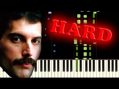 QUEEN - ANOTHER ONE BITES THE DUST - Piano Tutorial