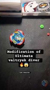 Ultimate Valtryek + Custom Driver = 100% Win Rate? #beyblade #shorts
