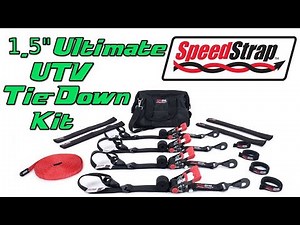 SpeedStrap 1.5 Inch Ultimate UTV Tie-Down Kit