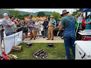 Making MF cornbread at the national cornbread festival 🌽🍞