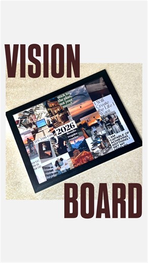 Gauriiiii ✨✨ on Instagram: "Have you made your vision boards this year??? Also I really want to check off everything mentioned this year🤞🥹 #visionboard #manifesting #newyear #visionboards #visionboardparty"