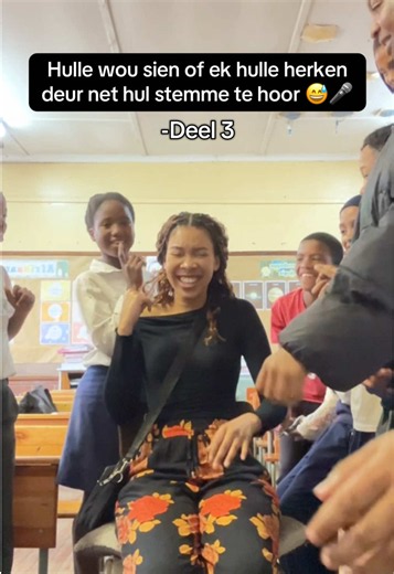 Hulle wou sien of ek hulle herken deur net hul stemme te hoor 😅🎤- Deel 3 #tiktoksouthafrica #teachersoftiktok #lifestyle