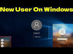 How to Create a New User Account on Windows 10