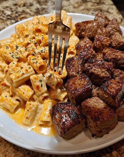 183K views · 333 reactions | CAJUN STEAK TIPS WITH CHEESY RIGATONI PARMESAN | Homemade Cooking Recipes | Facebook
