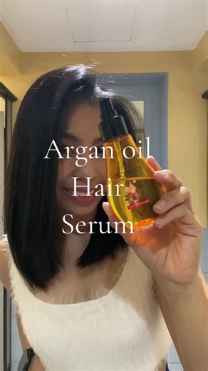 Argan Oil Hair Serum for Smooth, Shiny Hair