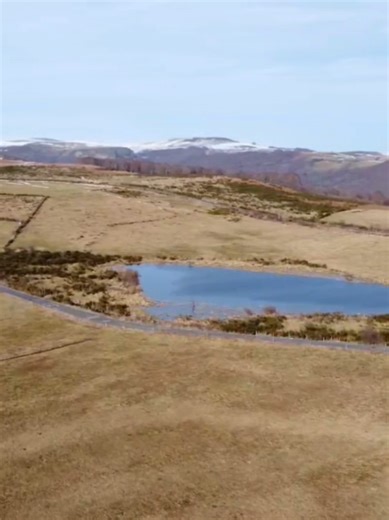 les étangs d hiver proche des Monts du Cantal