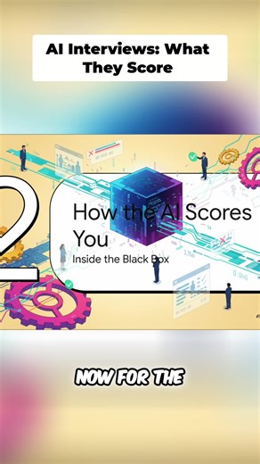 Ever wonder how AI scores your interviews? It's not your face or voice anymore! It's all about your words. Here's the 4-step breakdown: record, transcribe, AI analyzes, get scored. Welcome to the asynchronous interview. #InterviewTips #CareerAdvice #JobSearch #AI #Hiring