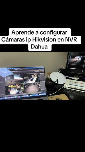 Configura Cámaras IP Hikvision en NVR Dahua fácilmente