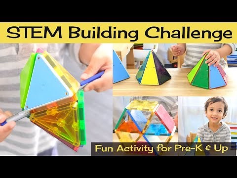 STEM Building Challenge: Magna Tiles [Magnetic Tiles]