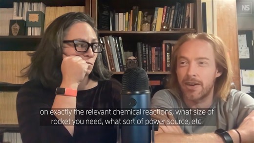 4.4K views · 25 reactions | "You're sending people to an environment where they might die. Why not do the research ahead of time?" Kelly and Zach Weinermith, authors of A City on Mars, the latest pick for the New Scientist Book Club, on why we should be thinking about law in space now - not when we get there. Watch the full interview: https://www.newscientist.com/video/2459043-why-kelly-and-zach-weinersmith-are-sceptical-about-a-future-on-mars/ | New Scientist | Facebook