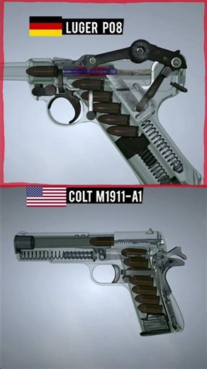 Luger P08 x Colt M1911