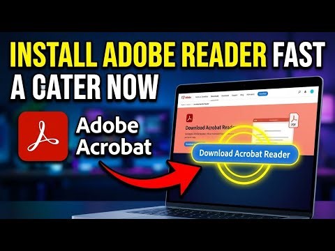 How to install Adobe Acrobat Reader - Quick Tutorial